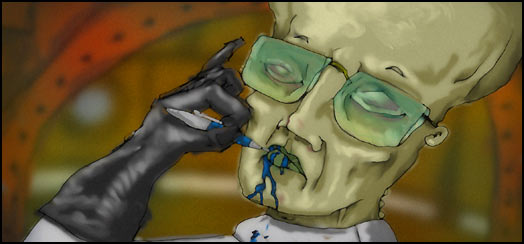 On Enemies, a multi-part series by Cheeseburger Brown, illustration by the author