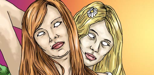 Come On, by Cheeseburger Brown - illustration by the author