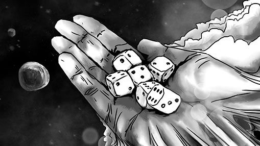 Gitchy Manitou's Bang, a short story by Chester Burton Cheeseburger Brown; illustration by Matthew Hemming