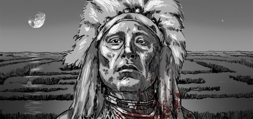 Greener Grass, a short story by Cheeseburger Brown; illustration by Matthew Hemming