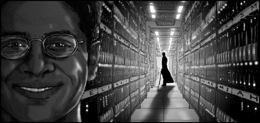 Life & Taxes, a short story by Cheeseburger Brown, illustration by Matthew Hemming