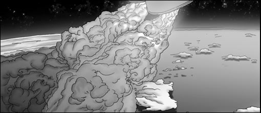 Rocket Stumps, a free story from Cheeseburger Brown, illustration by Matthew Hemming