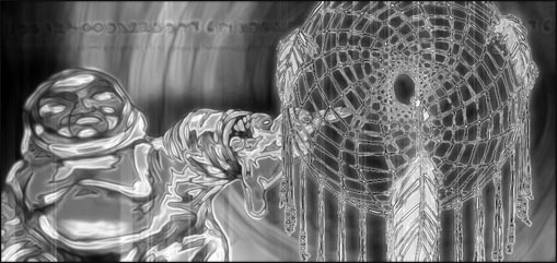 The Taste of Blue, a short story by Cheeseburger Brown, illustration by Matthew Hemming